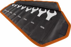 Neo Klucze płaskie dwustronne (Klucze płaskie dwustronne, super cienkie, 5.5 x 27 mm, zestaw 8 szt., materiałowe etui) 4