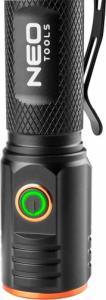 Latarka Neo Latarka akumulatorowa USB C 2000 lm CHN LED 99-067 9
