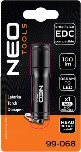 Latarka Neo Latarka bateryjna mini 100 lm Osram P9 LED 99-068 8