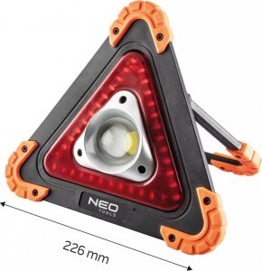 Neo Lampa bateryjna + trójkąt ostrzegawczy 2 w 1 99-076 10