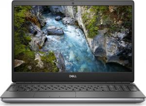 Laptop Dell Mobilna stacja robocza Precision 7550 Win10Pro W-10855M/1TB/16GB/Nvidia T1000/15.6" FHD/FPR/SCR/TB/KB-Backlit/95WHR/3Y BWOS 1