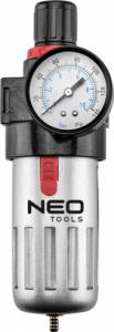Neo Filtr odwadniacz z reduktorem (Filtr odwadniacz 1/2",z reduktorem ciśnienia, metalowa obudowa) 1