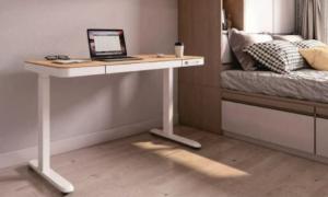 Biurko Tuckano ET119 Biało-Beżowe 120 cm x 60 cm 3