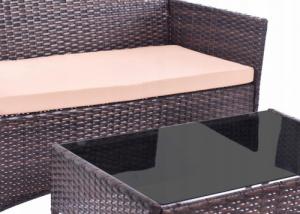 Jumi Meble ogrodowe technorattan MOKKA taras zestaw 4