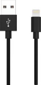 Kabel USB Ansmann USB-A - Lightning 1.2 m Czarny (456360) 1