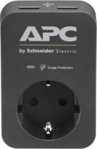 Listwa zasilająca APC Essential SurgeArrest przeciwprzepięciowa 1 gniazdo czarna (489565) 3