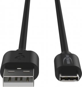Kabel USB Ansmann USB-A - USB-C 1 m Czarny (456531) 4
