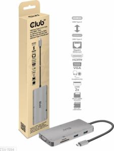 Stacja/replikator Club 3D USB-C (CSV-1594) 6