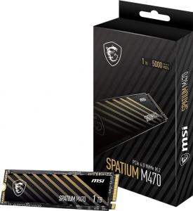 Dysk SSD MSI Spatium M470 1TB M.2 2280 PCI-E x4 Gen4 NVMe (S78-440L420-P83) 5