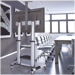 LogiLink LOGILINK BP0084 Wózek do monitora TV 60–100inch regulowana wysokość 100 kg max. 6