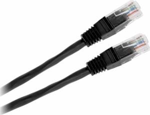 LP Patchcord kabel UTP 8c wtyk-wtyk 0,5m CCA czarny 1
