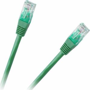 LP Patchcord kabel UTP 8c wtyk-wtyk 1.5m CCA zielony 1