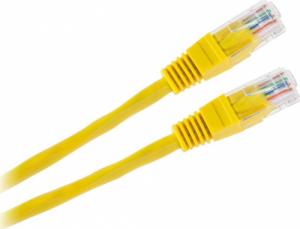 LP Patchcord kabel UTP 8c wtyk-wtyk 0,5m CCA żółty 1