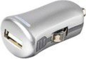 Ładowarka eStuff 1 USB 1A Silver (ES80101-SILVER) 1