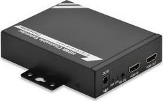 System przekazu sygnału AV Digitus DIGITUS HDMI extender CAT5 CAT6 100m transmitter + receiver RS232 port cascadable incl. power supply - DS-55200 1