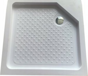 Toule Kabina prysznicowa 80x80 biała Loft 198cm brodzik 4