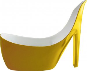 Wanna Toule Wanna 200x80x150 damska szpilka syfon akryl nowa złota 2