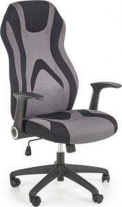 Krzesło biurowe Halmar Jofrey Czarno-szare 1