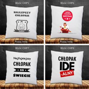 PODUSZKA Dzień CHŁOPAKA MĘŻA MĘŻCZYZNY PREZENT 4