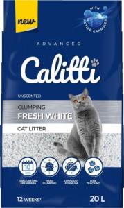 Żwirek dla kota Calitti Fresh White Bezzapachowy 20 l 1