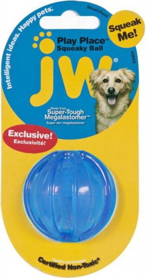 JW Pet PLAYPLACE SQUEAKY BALL SMALL (43605) 1