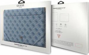 Etui na tablet Guess Sleeve GUCS14P4TB 13/14" blue /blue 4G Uptown Triangle logo 4