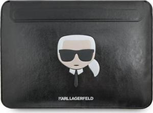 Etui na tablet Karl Lagerfeld Karl Lagerfeld Sleeve KLCS14KHBK 13/14" czarny/black Ikonik Karl`s Head 1