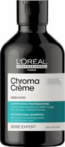 L’Oreal Professionnel LOREAL PROFESSIONNEL_Serie Expert Chroma Crema kremowy szampon do neutralizacji czerwonych tonów na ciemnych brązach 300ml 1