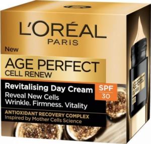L’Oreal Paris LOREAL_Age Perfect Cell Renew Revitalising Day Cream SPF 30 rewitalizujący krem przeciwzmarszczkowy na dzień 50ml 1
