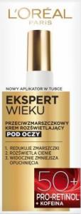 L’Oreal Paris LOREAL_Age Specjalist Ekspert Wieku 50+ przeciwzmarszczkowy krem pod oczy 15ml 1