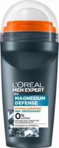 L’Oreal Paris LOREAL_Men Expert Magnesium Defense hipoalergiczny dezodorant Roll-On 50ml 1