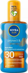 Nivea NIVEA_Sun Protect &amp; Bronze SPF30 spray do opalania 200ml 1