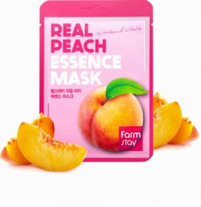 Farmstay Real Peach Essence Mask koreańska maseczka z brzoskwinią 23ml 2