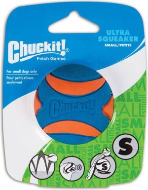 Chuckit! ULTRA SQUEAKER BALL SMALL (52070) 1