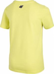 4f T-Shirt 4F HJL22-JTSM012 71S HJL22-JTSM012 71S żółty 128 cm 1