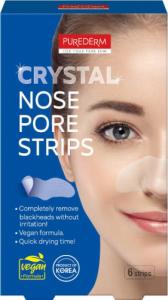 Purederm Nose Pore Strips wegańskie oczyszczające plastry na nos 6szt. 1