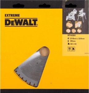 Dewalt Tarcza pilarska 216x30x2.6mm 48z WZ -5° EX.uniw.SZ 3