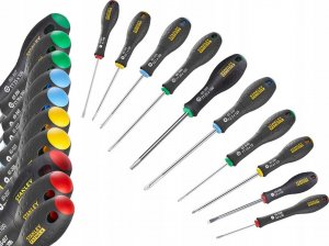 Stanley Wkrętaki zestaw 10szt Pł+Ph+Pz+T FatMax 1