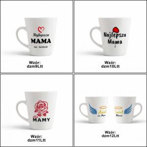 DARKSTORY KUBEK LATTE DZIEŃ MATKI DLA MAMY PREZENT + IMIĘ 5