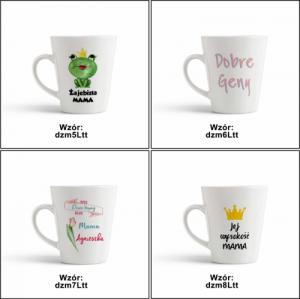 DARKSTORY KUBEK LATTE DZIEŃ MATKI DLA MAMY PREZENT + IMIĘ 4