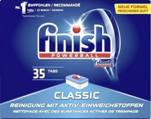 Finish (DE) Finish, Classic, Tabletki do zmywarki, 35 sztuk (PRODUKT Z NIEMIEC) 1