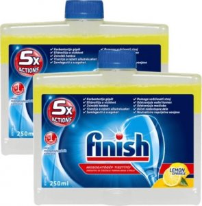 Finish Finish, Czyścik do zmywarki, lemon, 2 x 250 ml 1