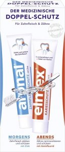 Elmex  (DE) Elmex, Pasta do zębów, 2 x 75 ml (PRODUKT Z NIEMIEC) 1