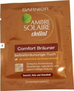 Garnier (DE) Garnier Ambre Solaire, Chusteczka samoopalająca, 5,6 ml (PRODUKT Z NIEMIEC) 1