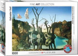 Eurographics Puzzle 1000 Łabędzie Salvador Dali 1