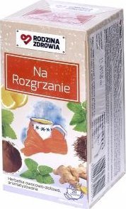 Silesian Pharma Rodzina Zdrowia Na Rozgrzanie zioła do zaparzenia 20 saszetek - Długi termin ważności! 1