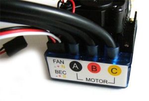 VRX Racing Dwukierunkowy regulator obrotów 120A 7.2V - 14.4V (VRX/85278) 3