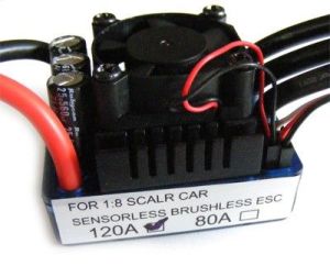 VRX Racing Dwukierunkowy regulator obrotów 120A 7.2V - 14.4V (VRX/85278) 4