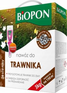 Biopon Nawóz Jesienny Do Trawnika 3kg Biopon 1