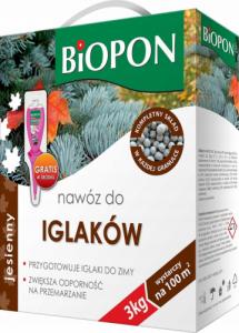 Biopon Nawóz Jesienny Do Iglaków 3kg Biopon 1